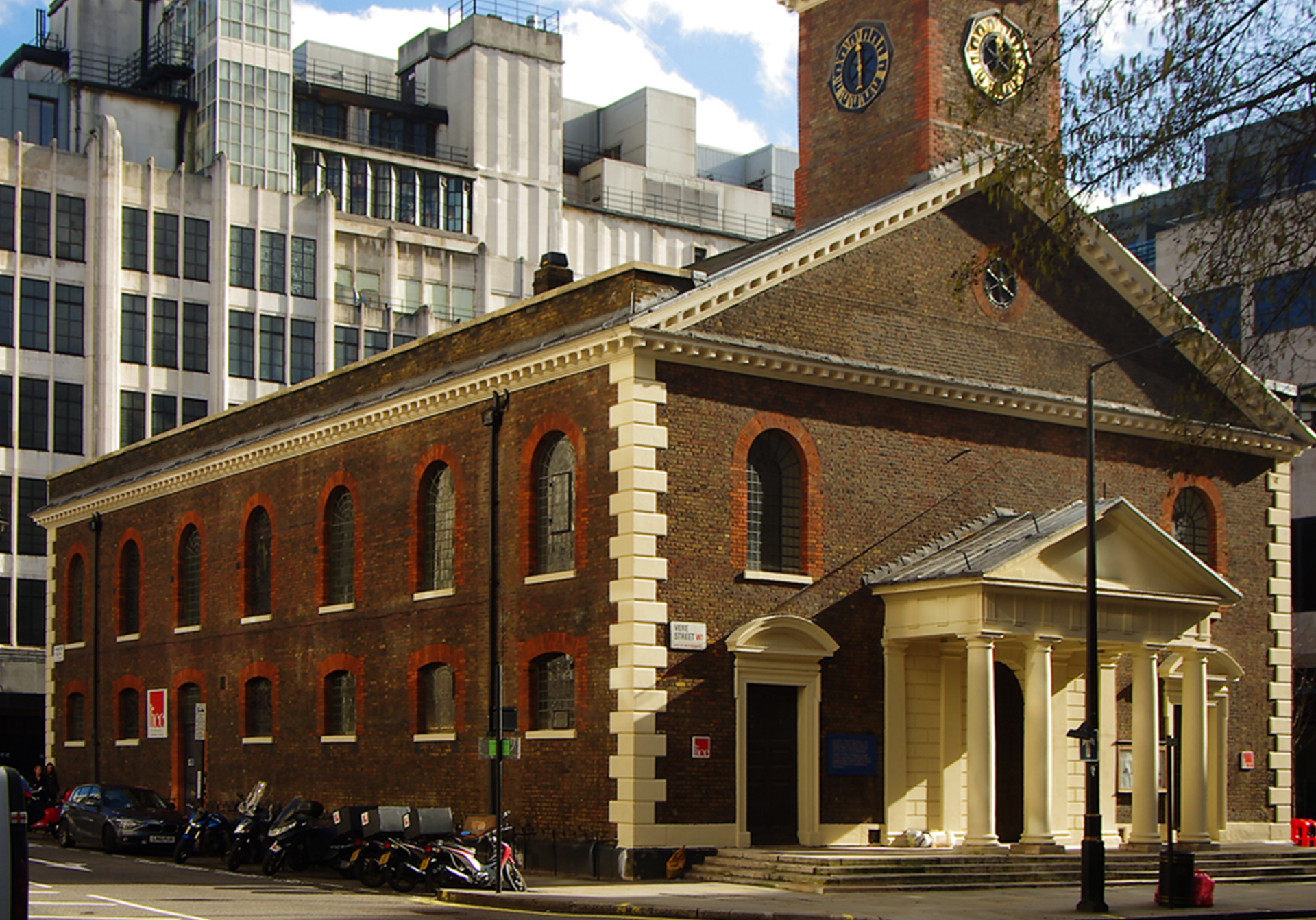 Existing view from Henrietta Place looking South East